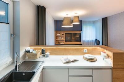 Comfortable flat for a family with two children by InDe Projekt - photo Bartek Bieliński.