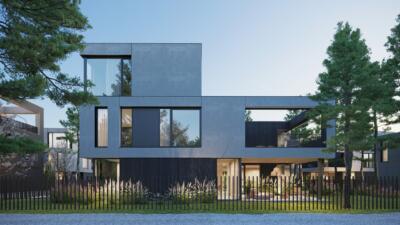 Park Hill in Mokotów designed by Z3Z ARCHITEKCI